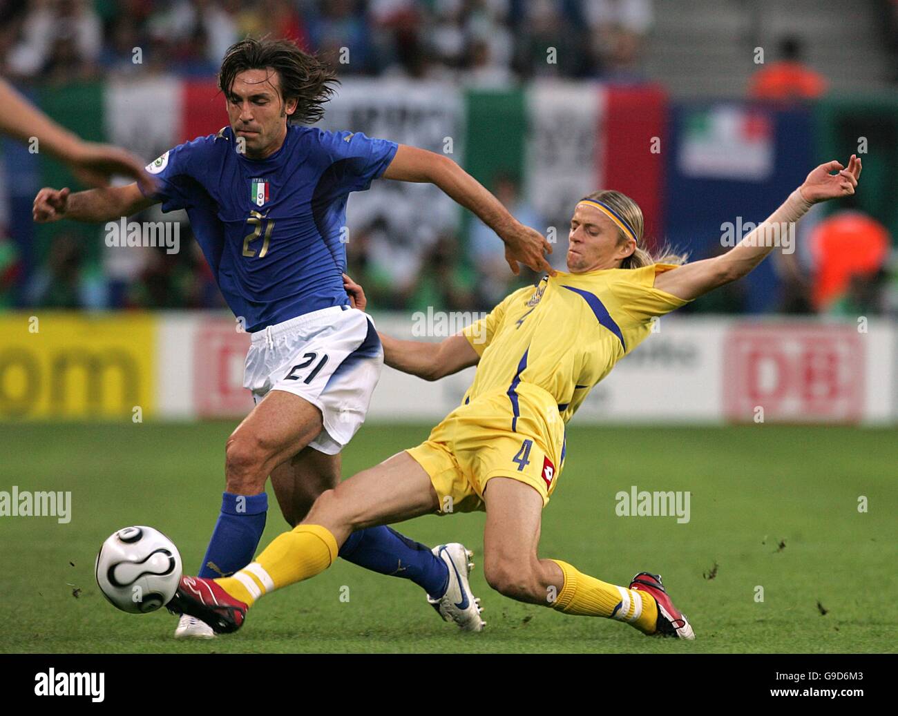 Ticket Quart De Finale Coupe Du Monde 2006 - Italie Vs Ukraine - Hambourg