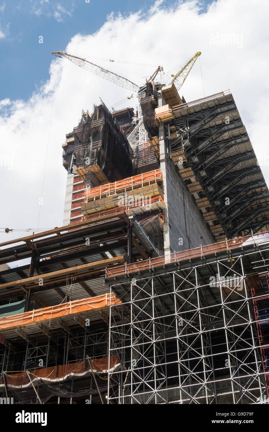 Highrise Construction in New York City Stock Photo Alamy