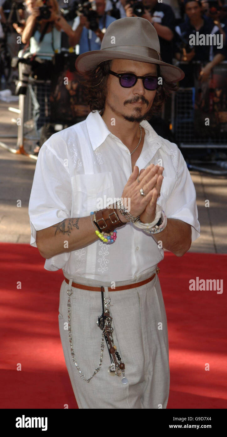 Pirates of the Caribbean II Premiere Stock Photo - Alamy