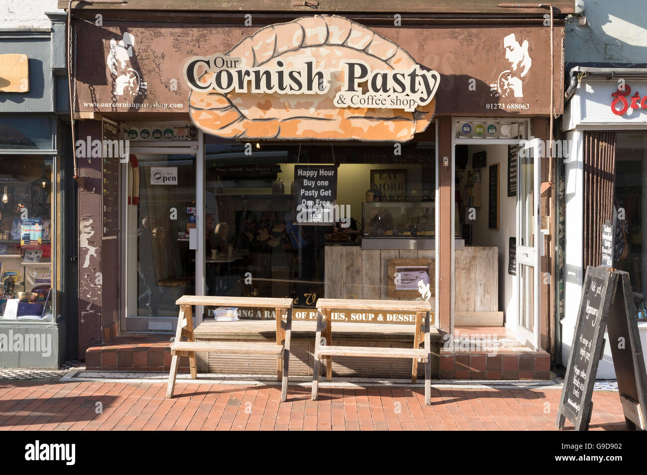 Cornish pasty shop not cornwall hires stock photography and images Alamy