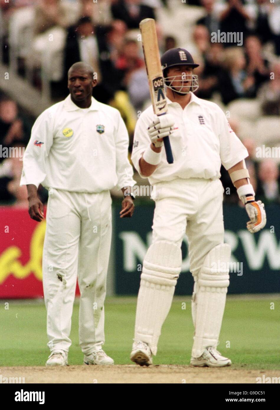 Cricket - Third Cornhill Insurance Test - England v West Indies - Second Day Stock Photo