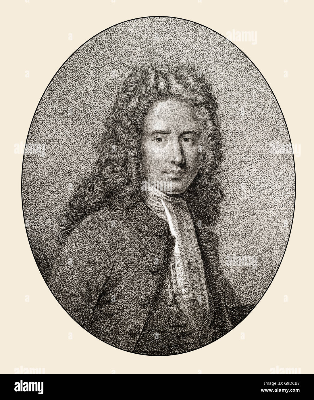 David Murray, 6th Viscount of Stormont, 1690-1748, a Scottish peer Stock Photo