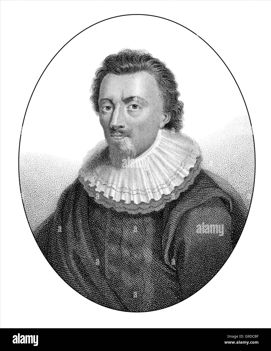 George Calvert, 1st Baron Baltimore, 1579-1631, an English politician and colonizer Stock Photo
