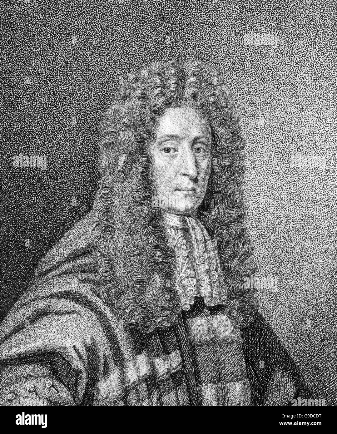 Henry Hare, 3rd Baron Coleraine, 1693-1749, an English antiquary Stock Photo