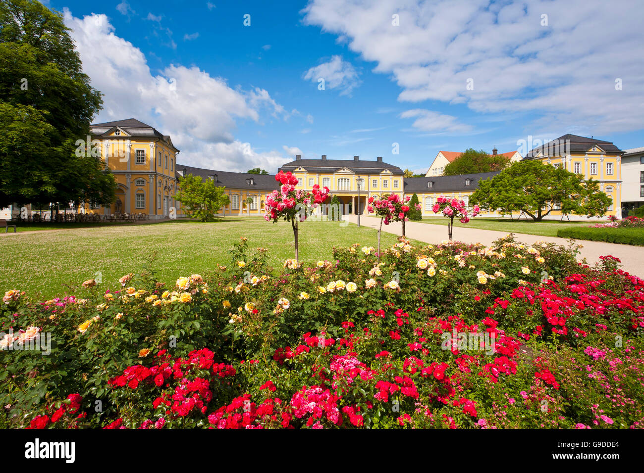 Kuechengarten Kitchen Garden Park And The Orangery In Gera Stock