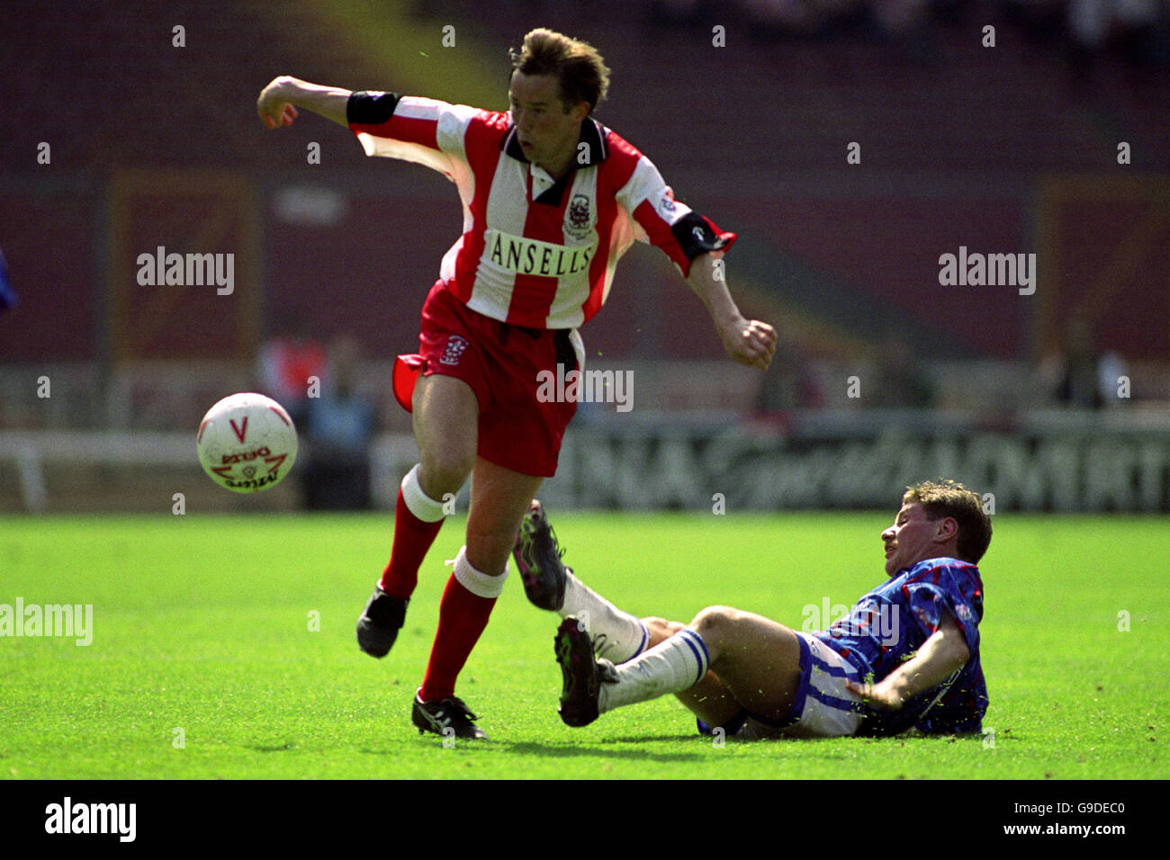 Soccer autoglass trophy stoke city v stockport county wembley stadium