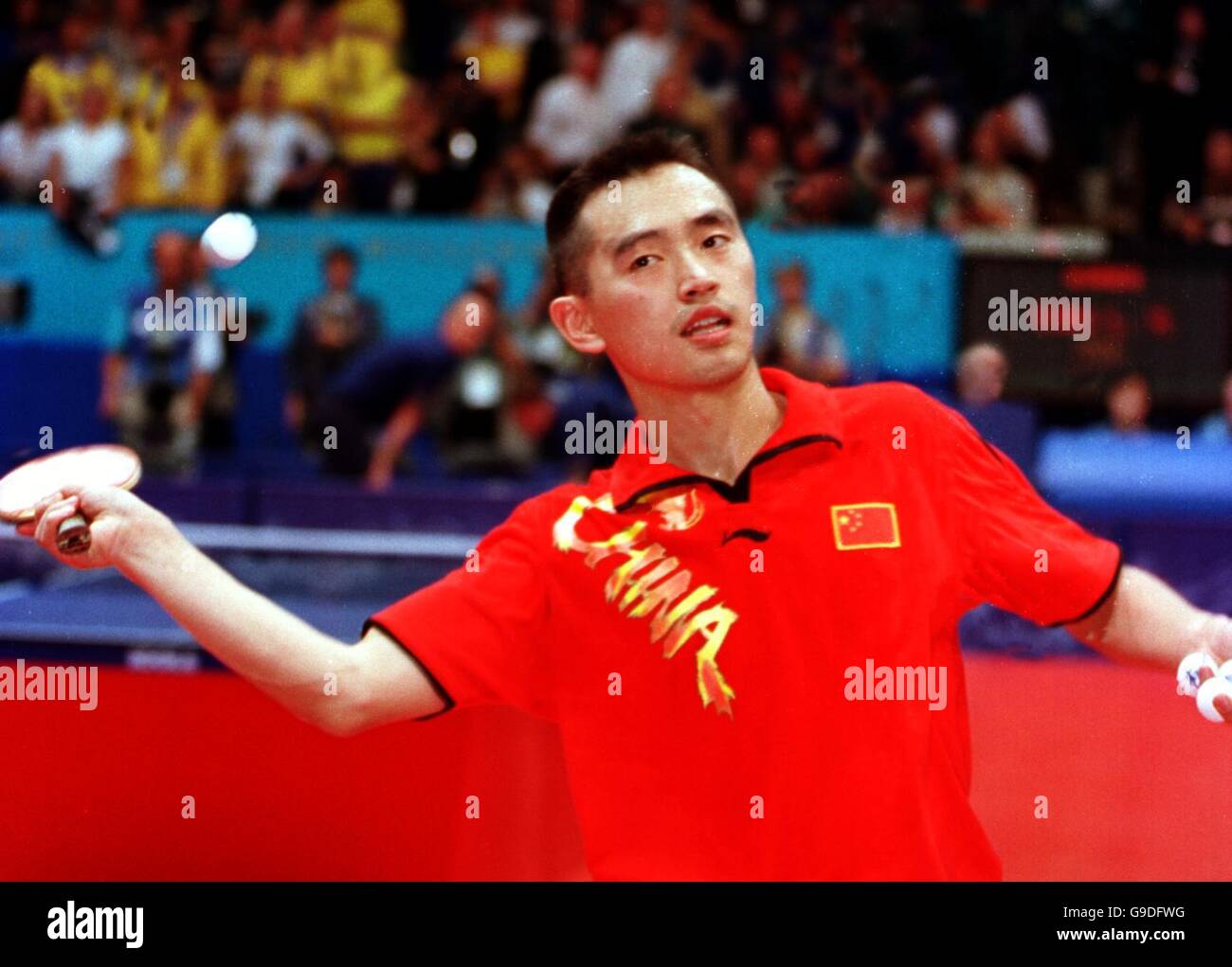 Sydney 2000 Olympics Table Tennis Mens Singles Finals Chinas Linghui G9DFWG 