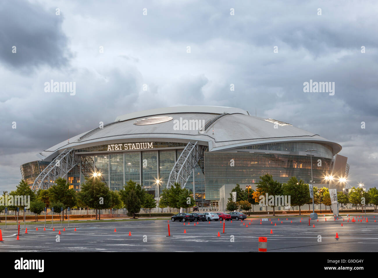 AT&T Stadium in Dallas, USA Stock Photo