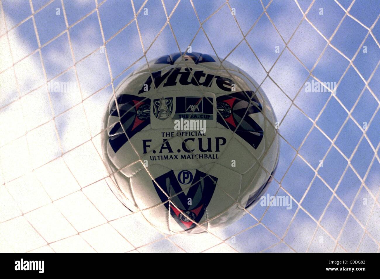 Soccer - AXA FA Cup - Official Mitre Ball Stock Photo