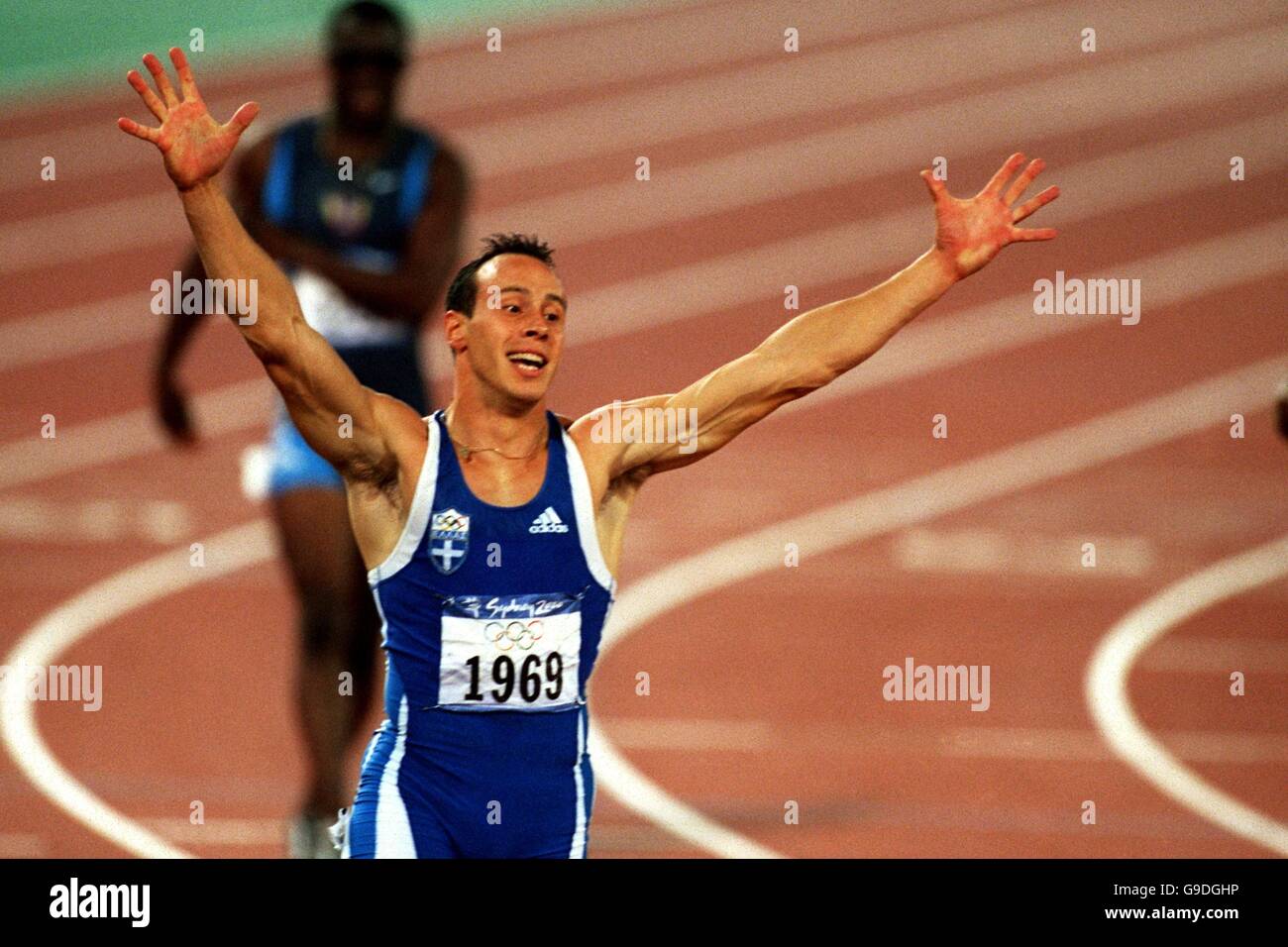 Sydney 2000 Olympics Athletics Men's 200m Final Stock Photo Alamy