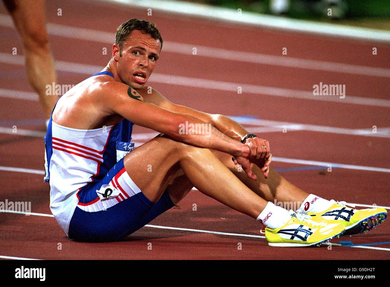 Sydney 2000 Olympics - Athletics - Decathlon - 1500m stage Stock Photo -  Alamy