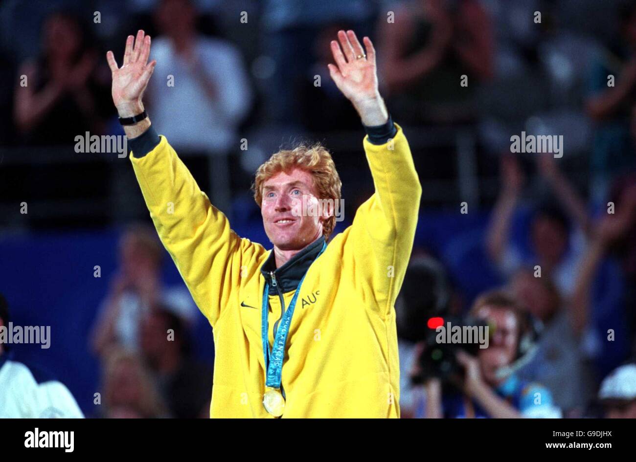 Sydney 2000 Olympic Games Tennis Men's Doubles Final Stock Photo