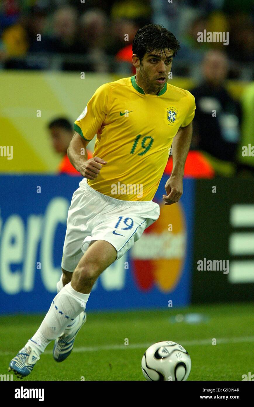 Soccer - 2006 FIFA World Cup Germany - Group F - Japan v Brazil - Signal Iduna Park. Pernambucano Juninho, Brazil Stock Photo