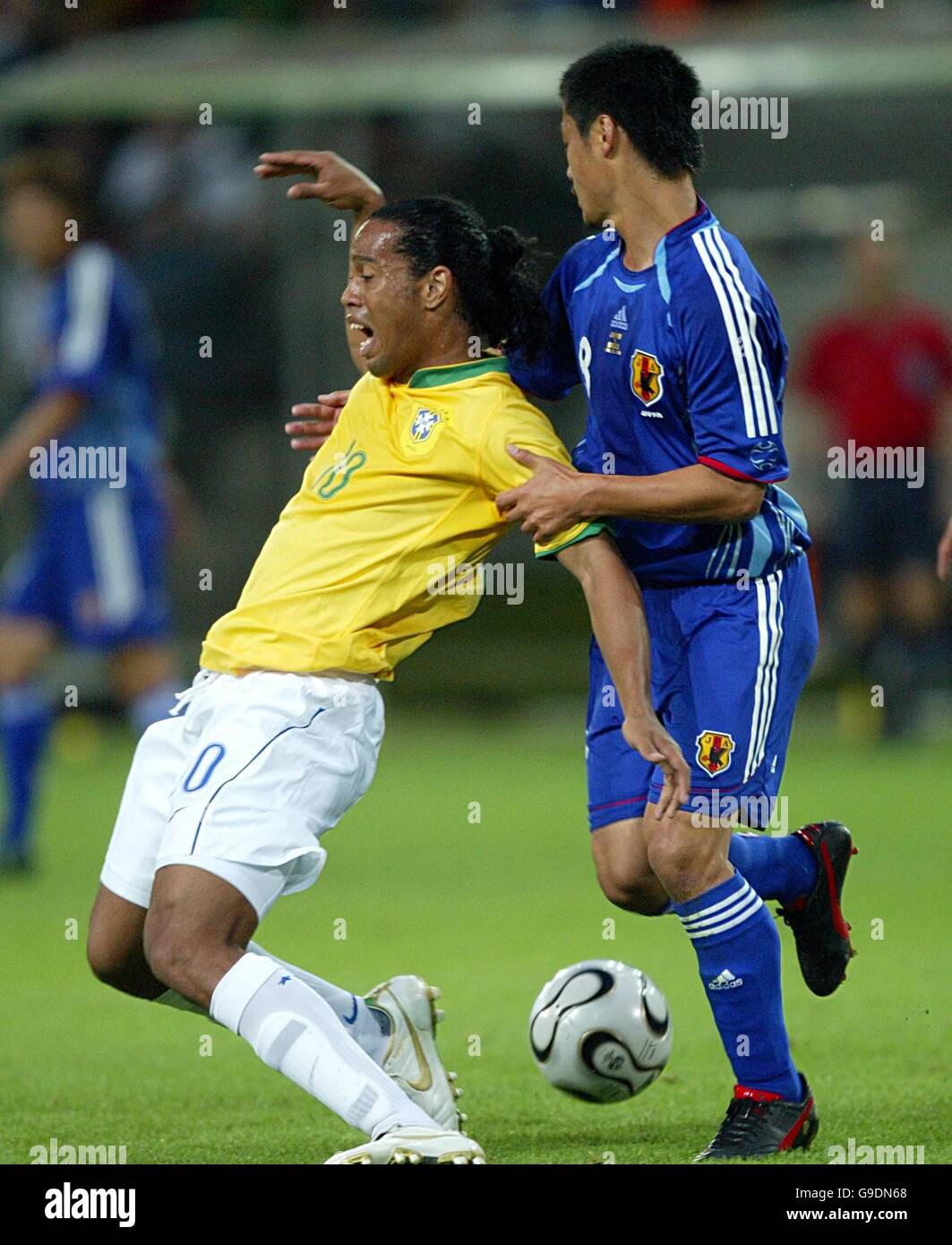Soccer - 2006 FIFA World Cup Germany - Group F - Japan v Brazil