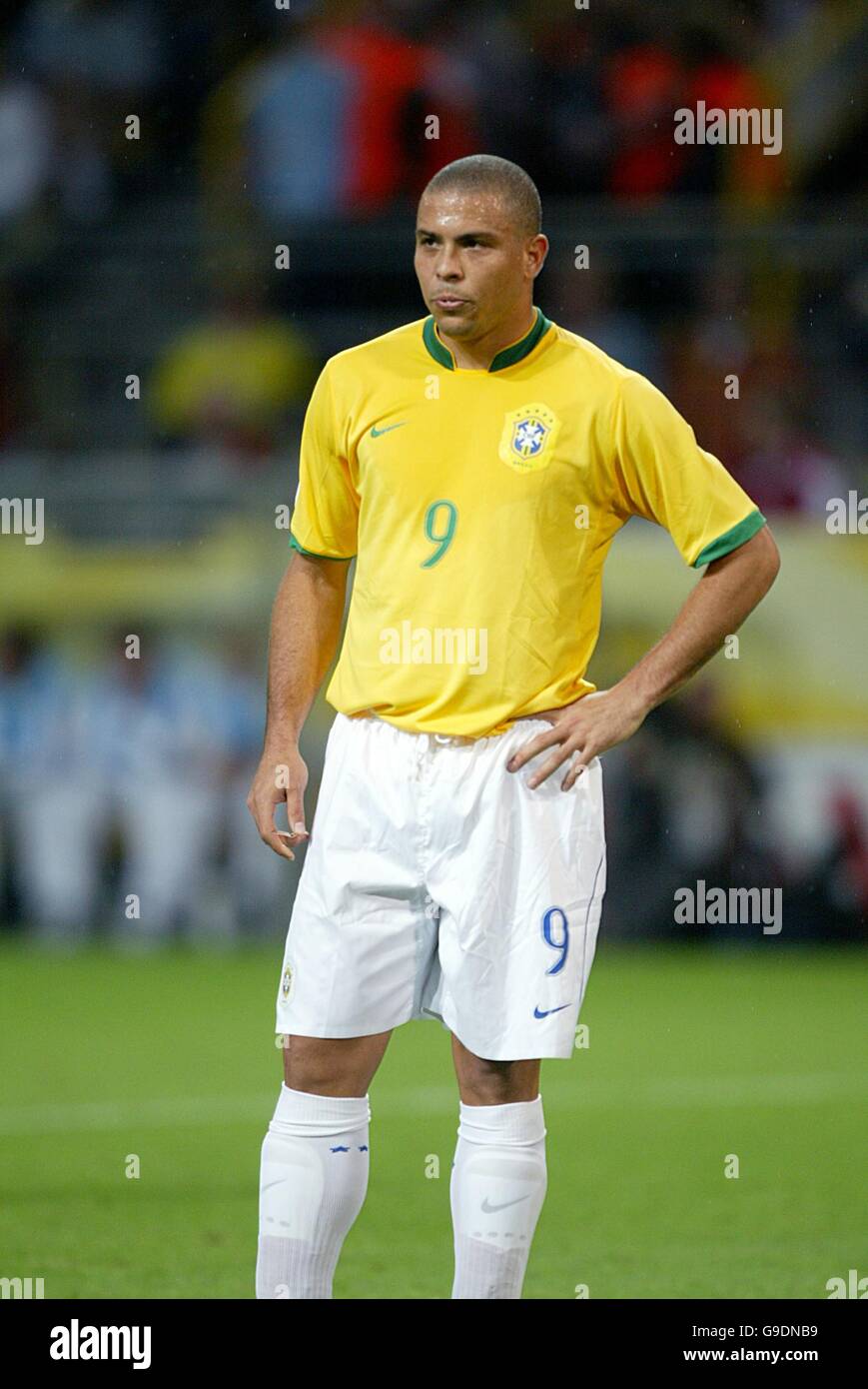 Soccer - 2006 FIFA World Cup Germany - Group F - Japan v Brazil - Signal Iduna Park. Ronaldo, Brazil Stock Photo