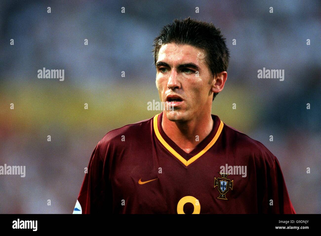 Soccer Euro 2000 Group A Portugal V Germany Stock Photo Alamy