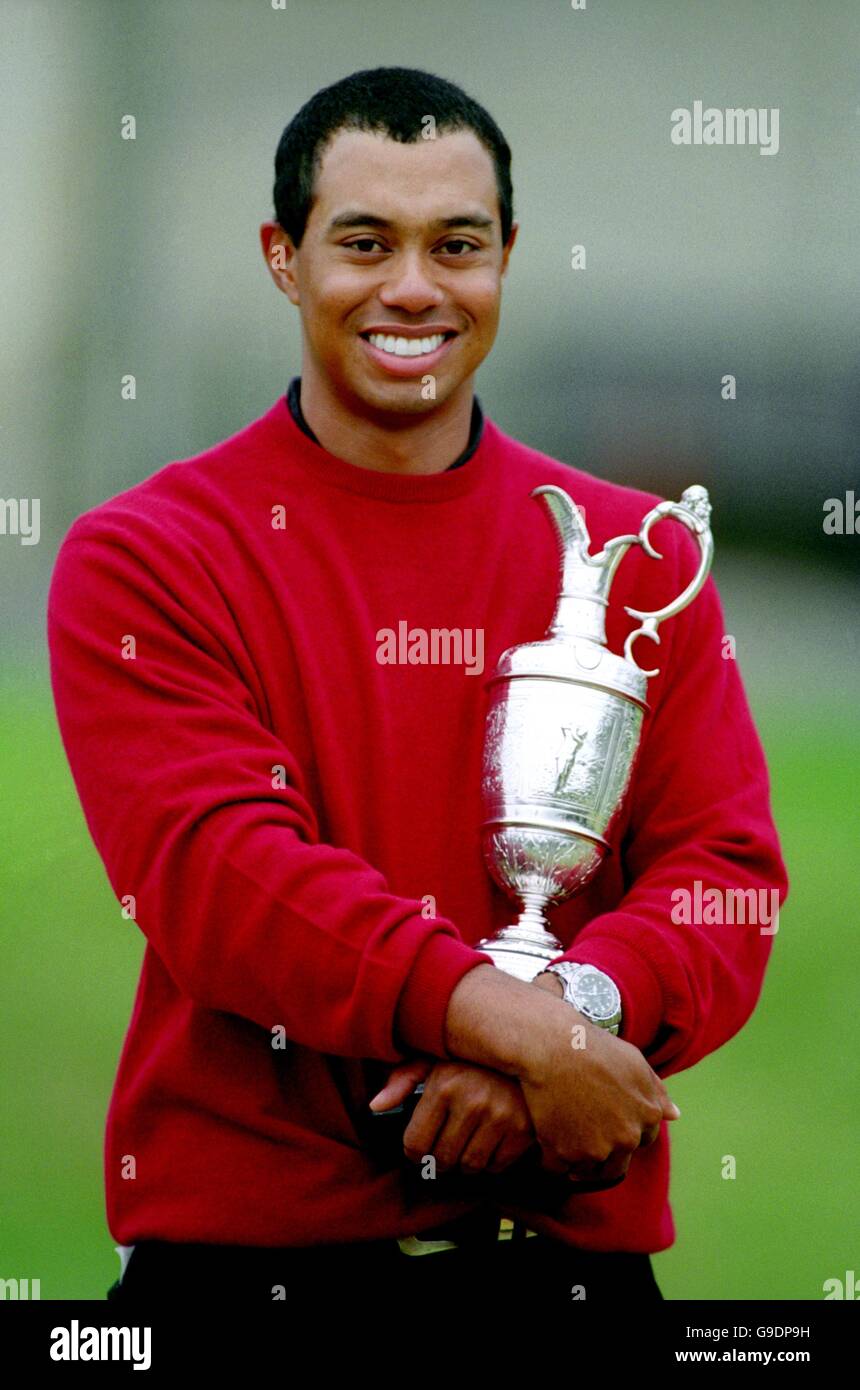 Golf British Open Championship St Andrews Round Four Stock Photo