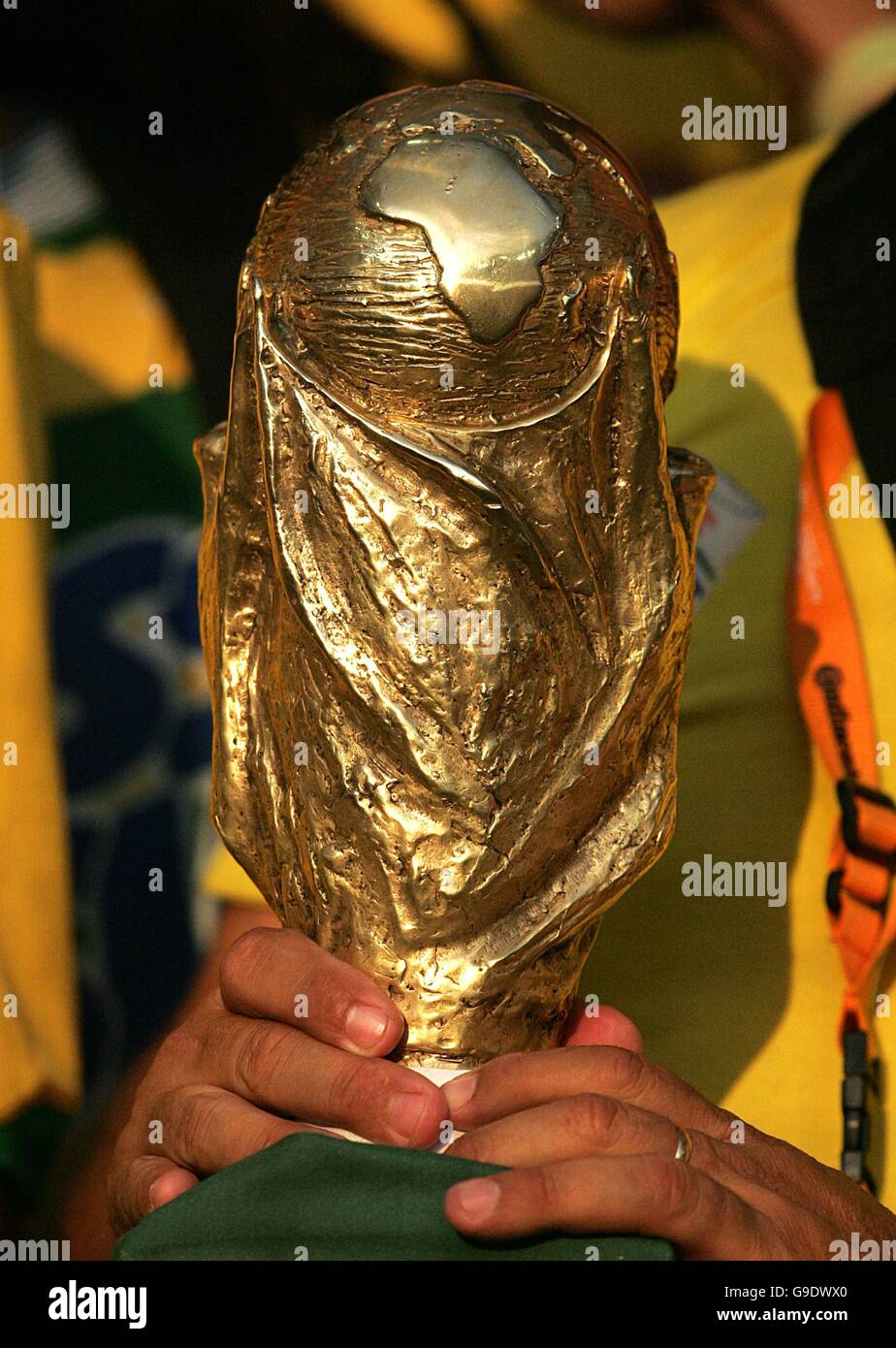 Soccer - 2006 FIFA World Cup Germany - Quarter Final - Brazil v France - Commerzbank Arena Stock Photo