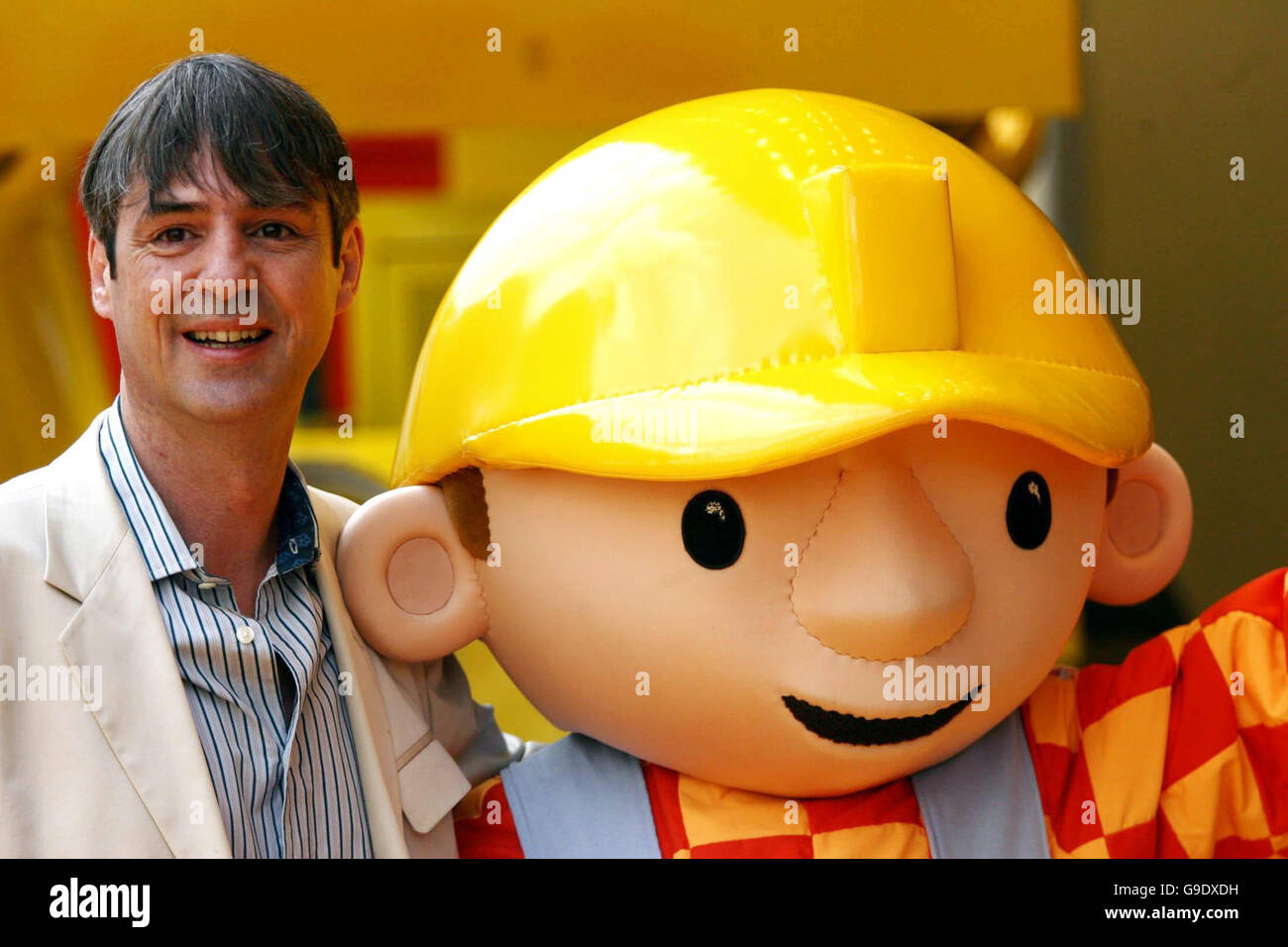 Bob The Builder Uk Premiere Stock Photo Alamy