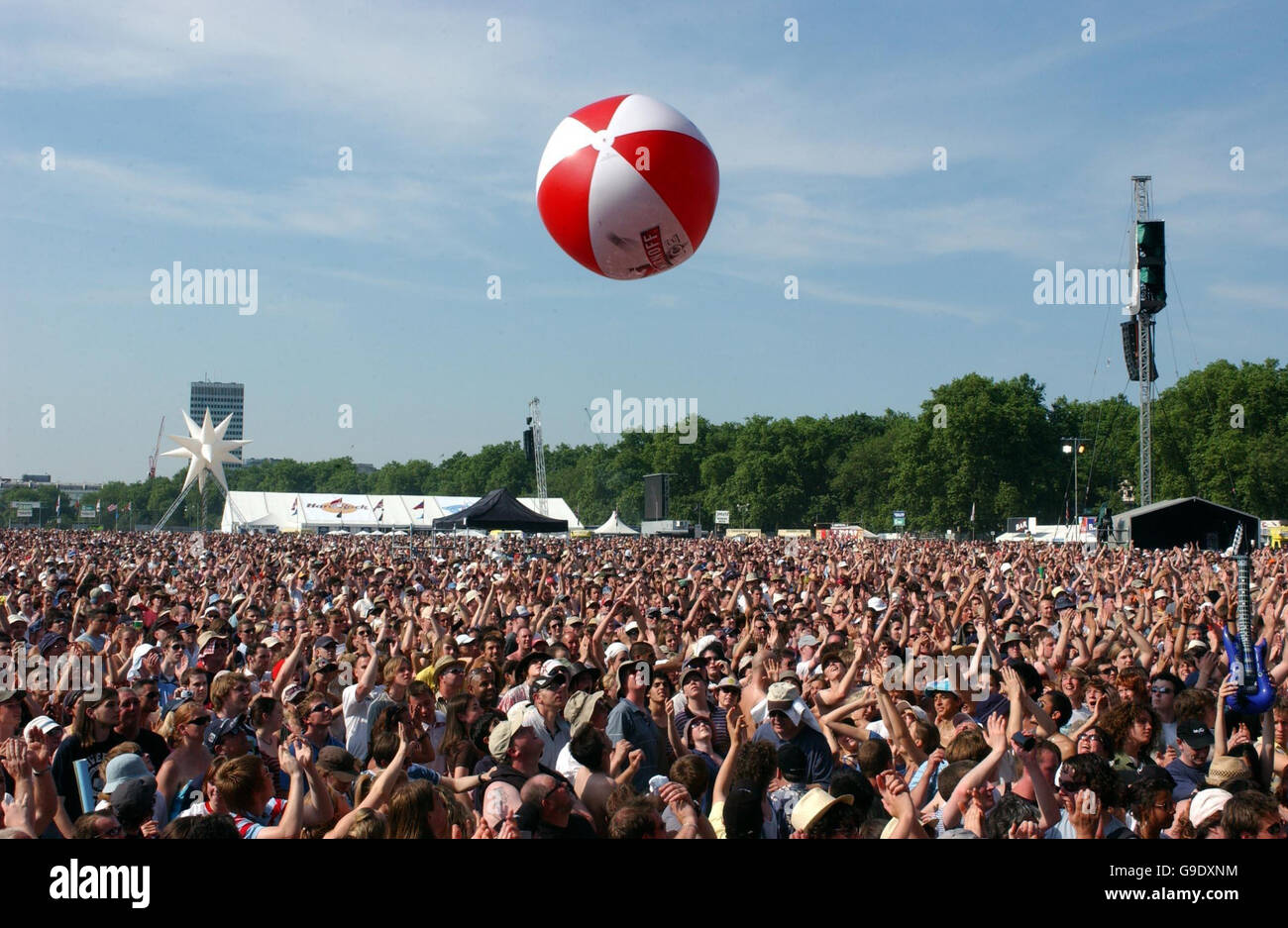 Hyde Park Calling Festival Stock Photo Alamy