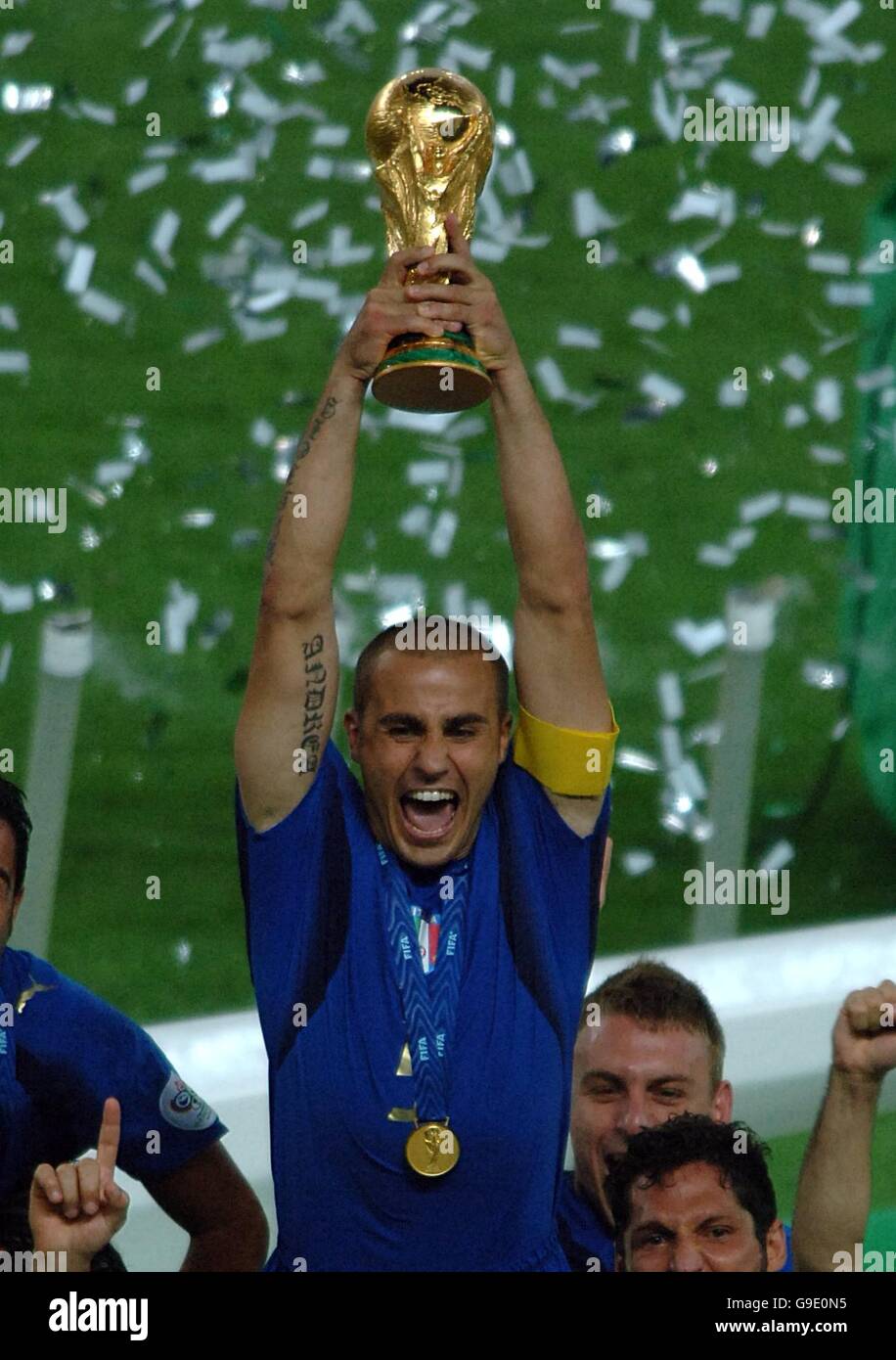 Médaille Finale FIFA World Cup 2006 - Italie - Or - Métal - Cannavaro Totti