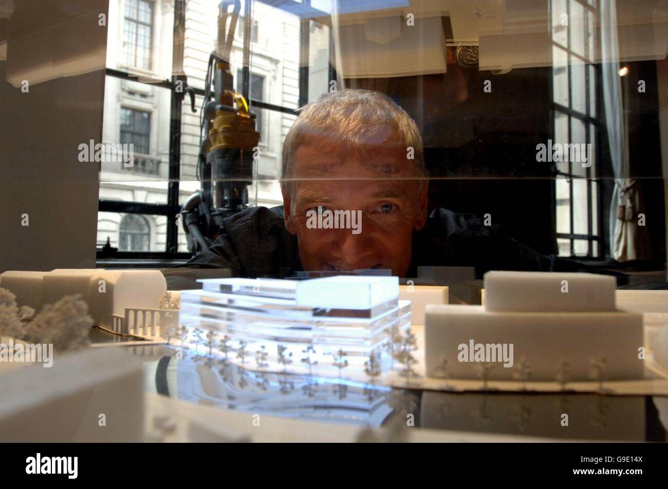 Bagless vacuum cleaner inventor James Dyson in central London, where he