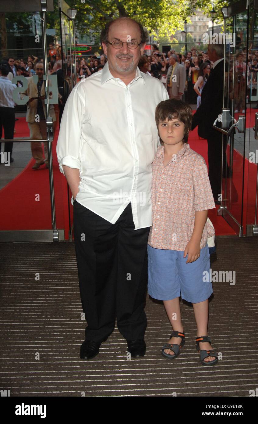 Full Length Salman Rushdie And Son Hi-res Stock Photography And Images - Alamy