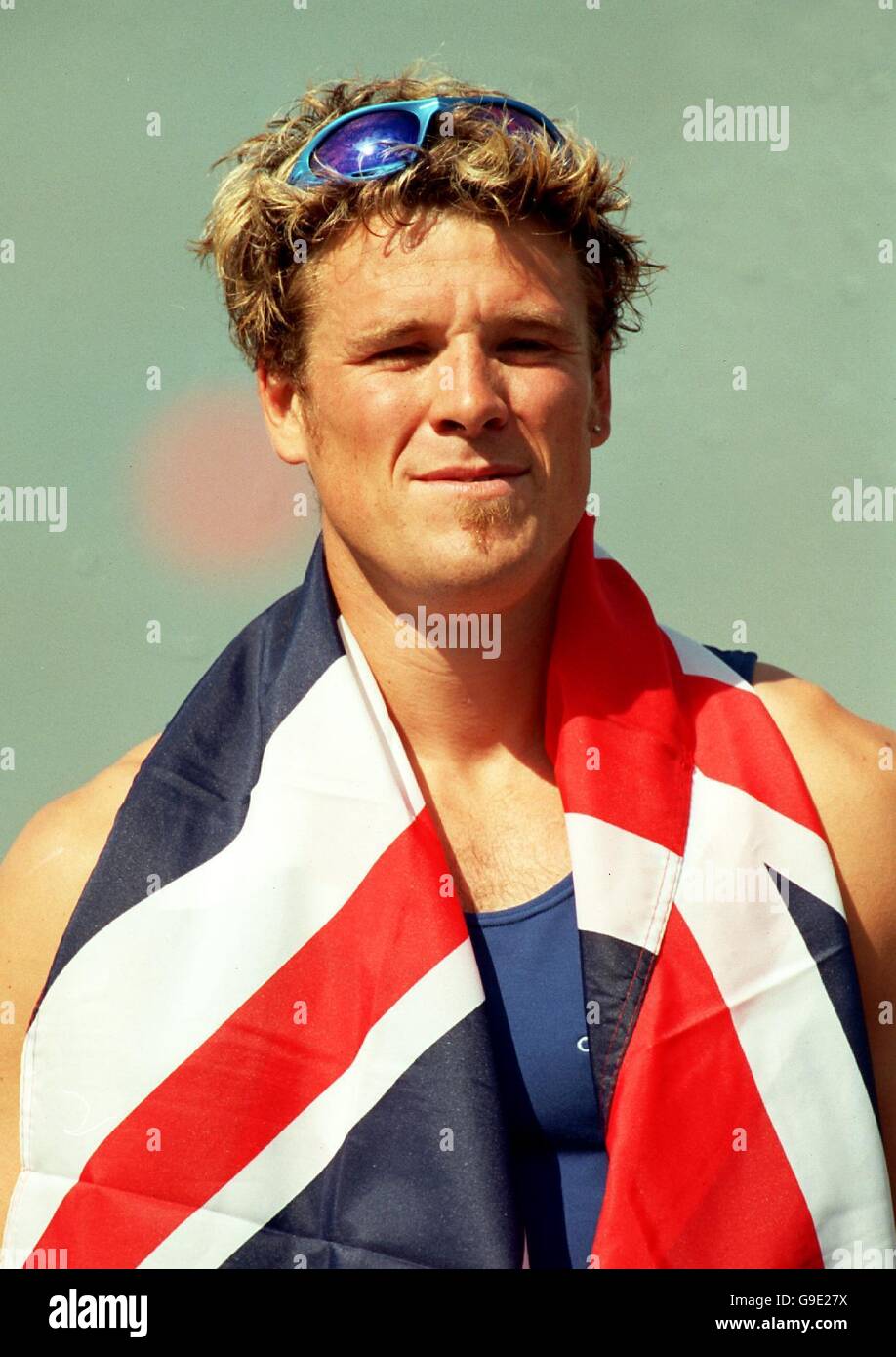 Sydney 2000 olympics rowing mens coxless four final hires stock