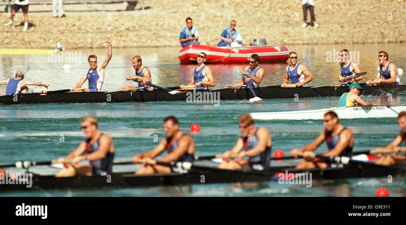 Sydney 2000 Olympics -Rowing - Men's Eight Stock Photo