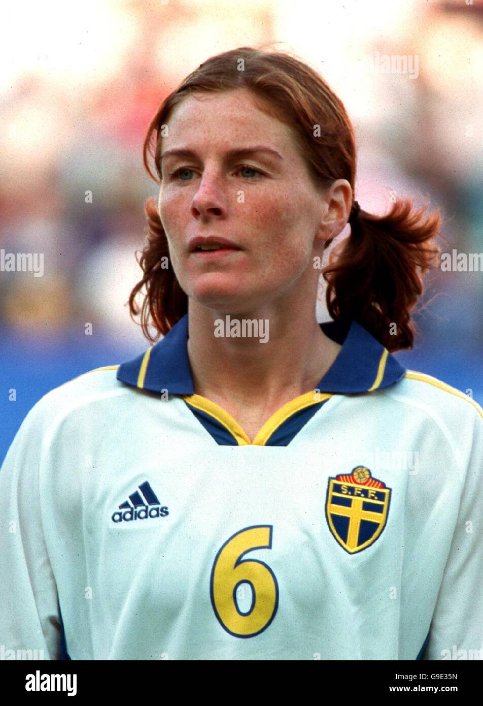 Sydney 2000 Olympics Women's Soccer Australia v Sweden Stock Photo