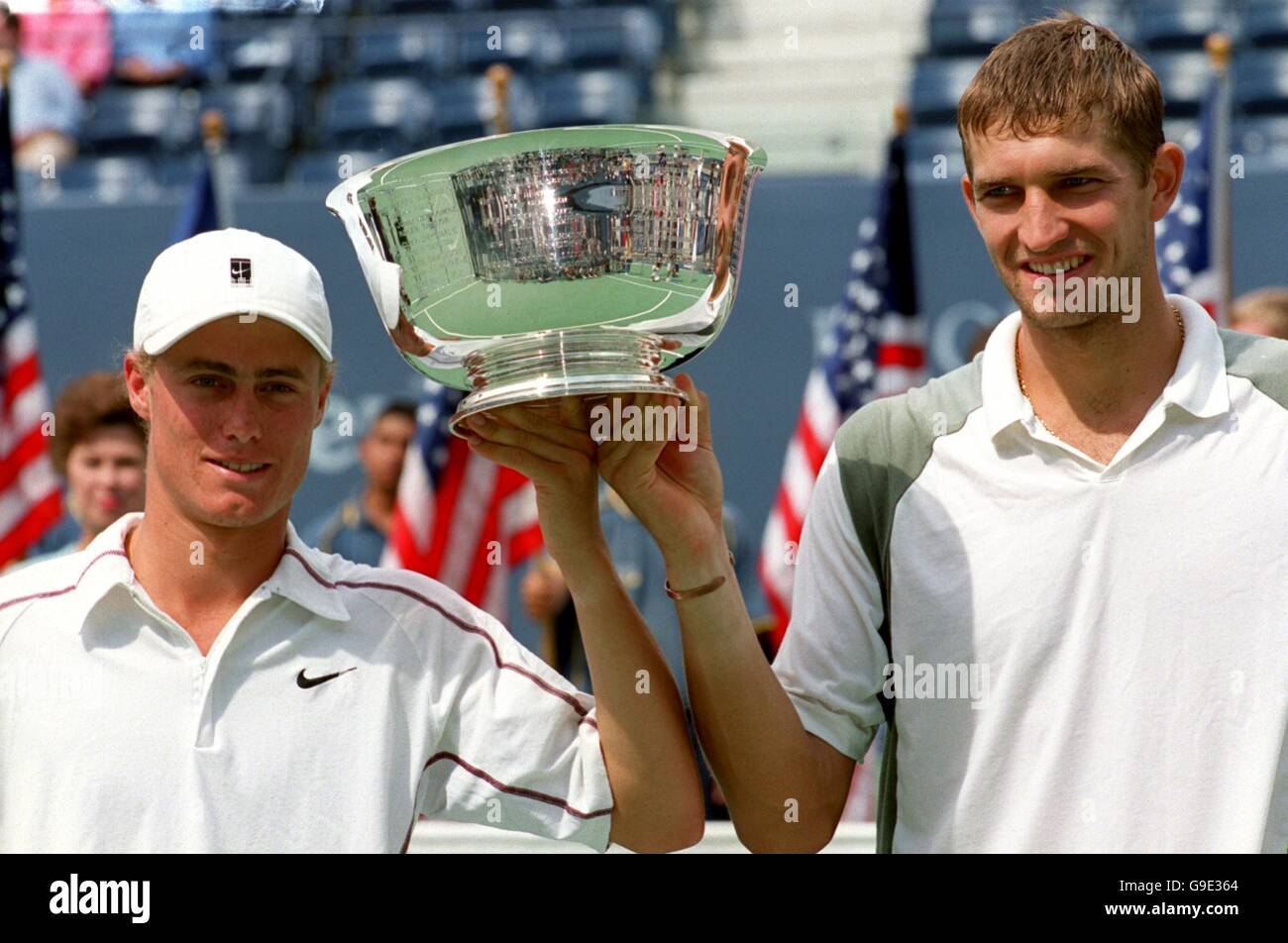 Tennis US Open Doubles Final Stock Photo Alamy