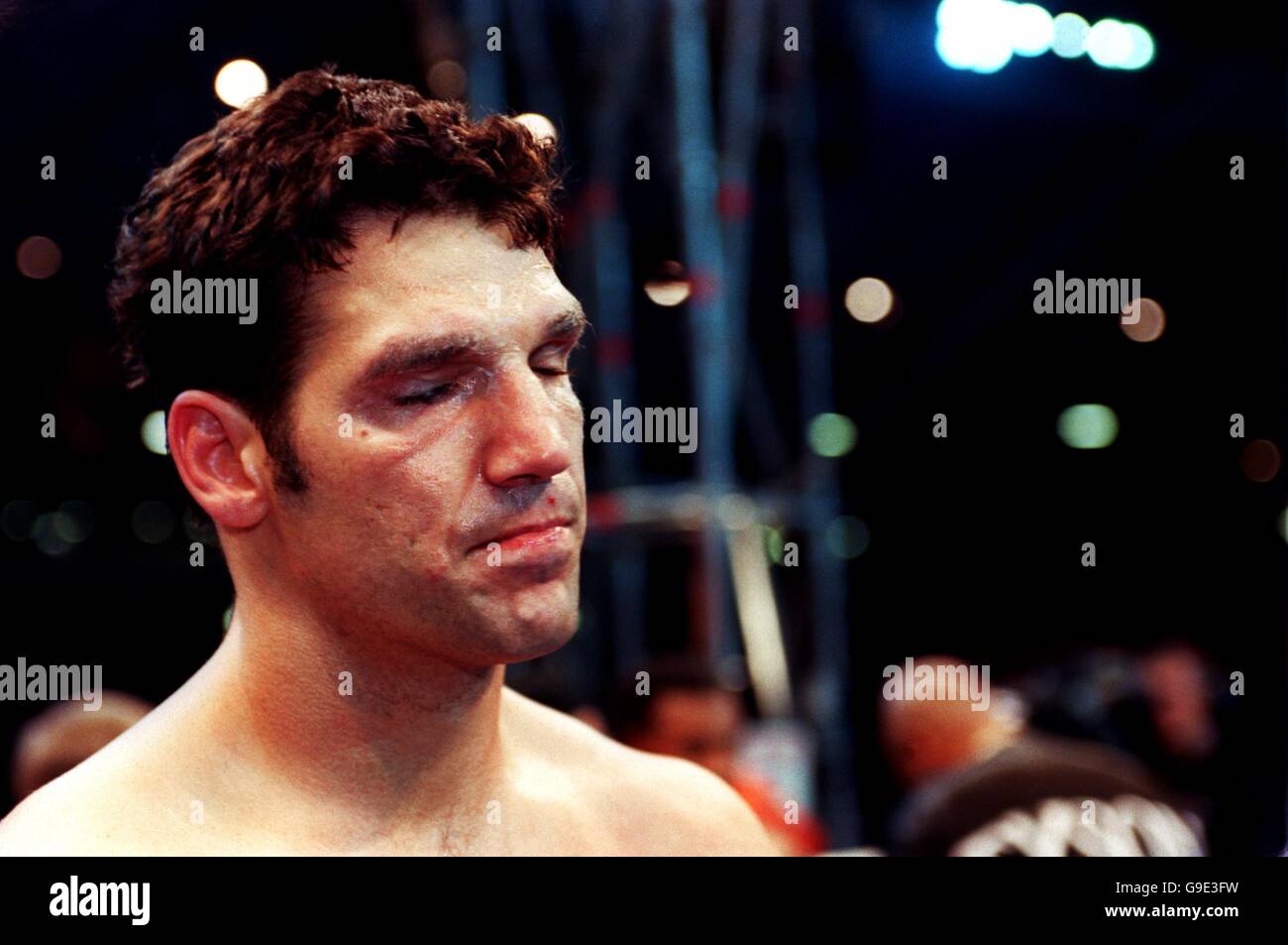 Boxing Heavyweight Eliminator Mike Tyson v Lou Savarese Stock Photo