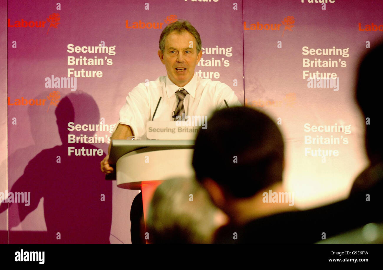 Blair National Policy Forum Stock Photo - Alamy
