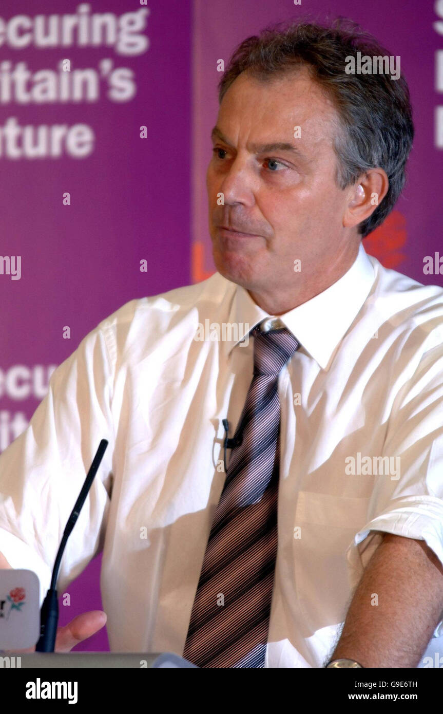 Blair National Policy Forum Stock Photo - Alamy