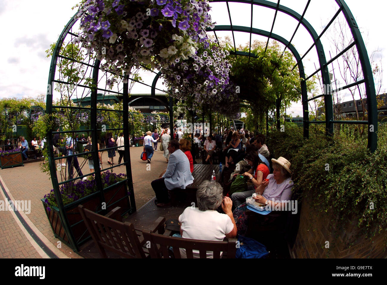 Tennis Wimbledon Championships 2006 All England Club Stock Photo