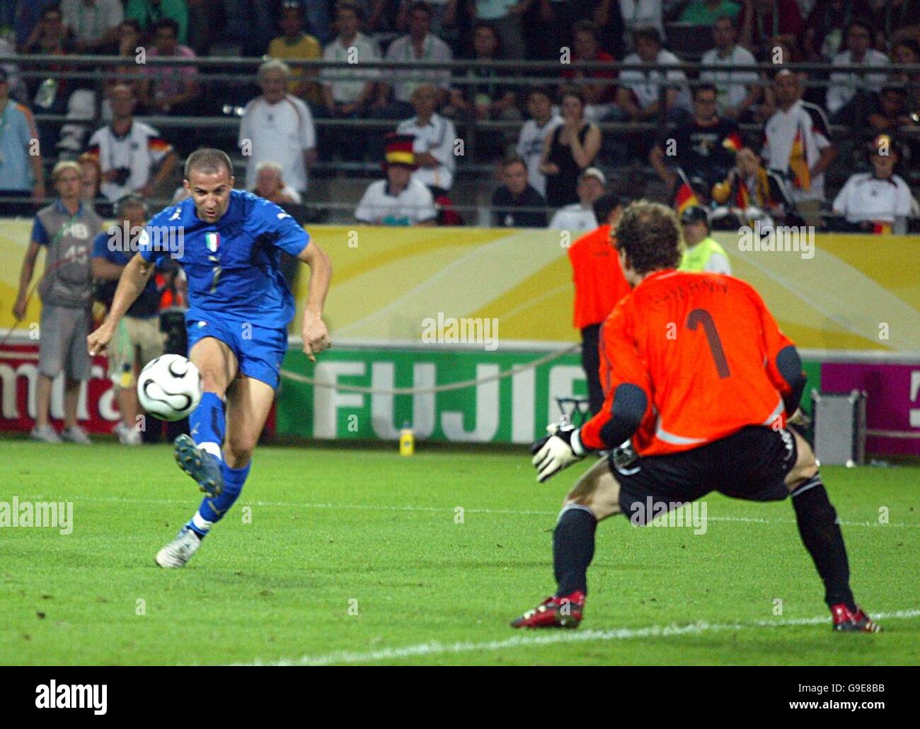 Soccer - 2006 FIFA World Cup Germany - Semi Final - Germany v Italy - Signal Iduna Park Stock Photo