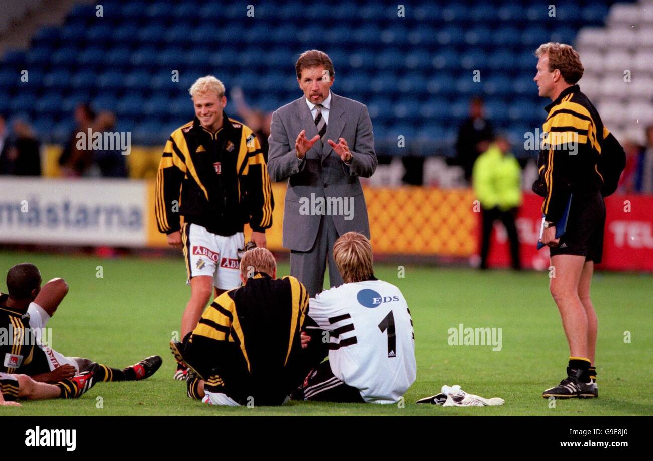 Relaxed football coach hi-res stock photography and images - Alamy