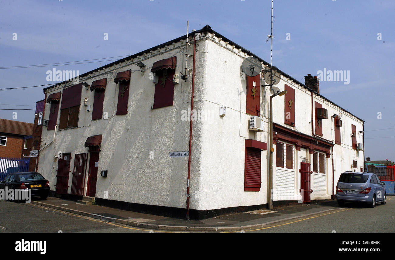 Cupids, a swingers club in Manchester, where it is alleged former Scottish Socialist Party leader Tommy Sheridan attended Stock Photo