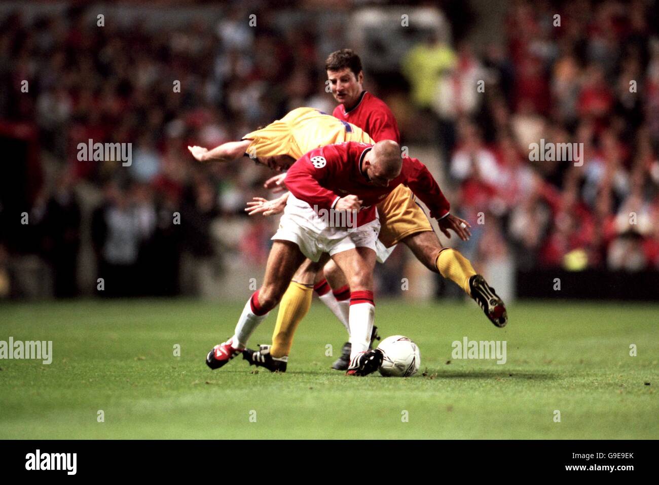 Soccer Uefa Champions League Group G Manchester United V Stock Photo Alamy