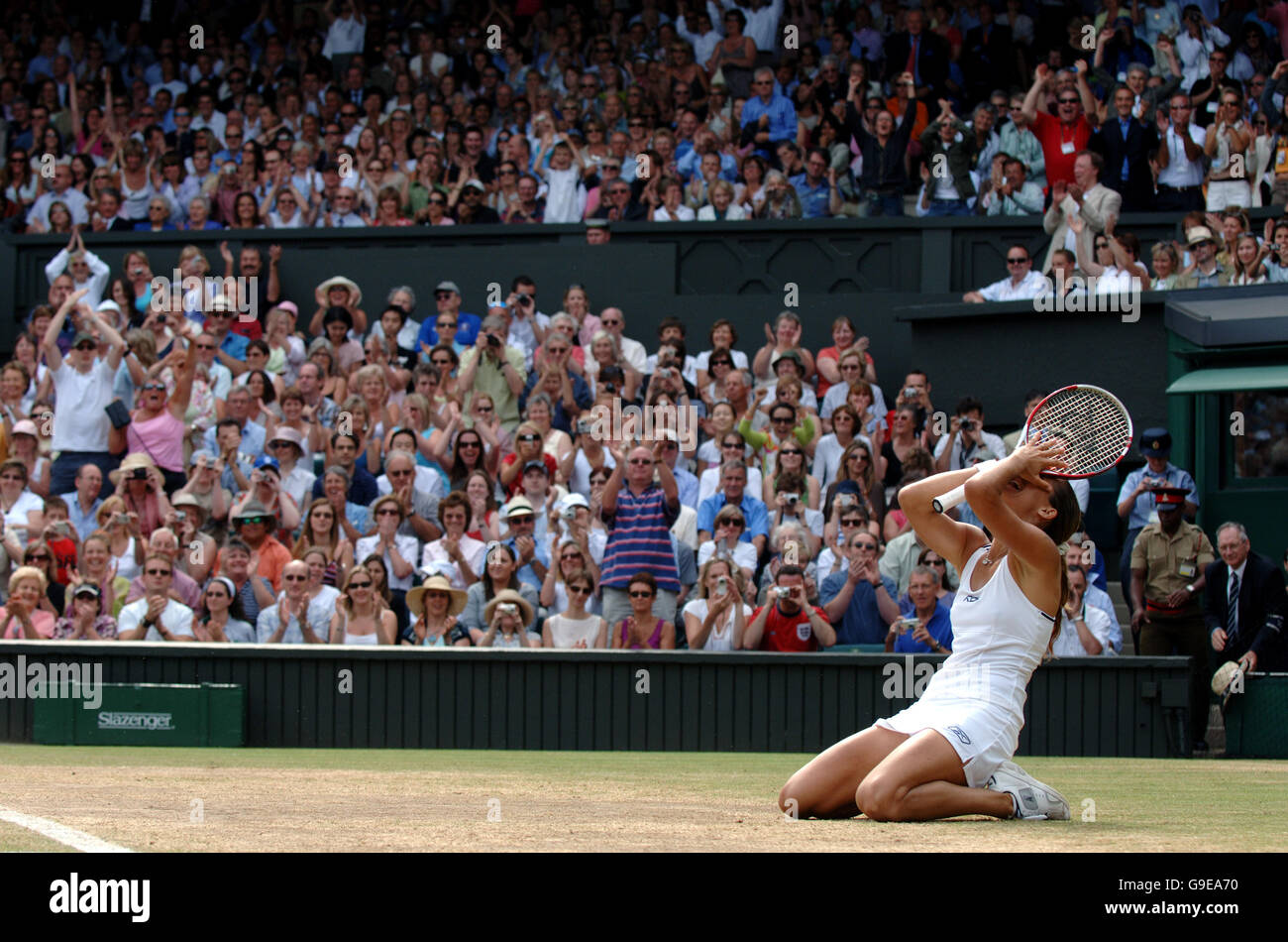 Tennis Wimbledon Championships 2006 Women's Singles Final Justine