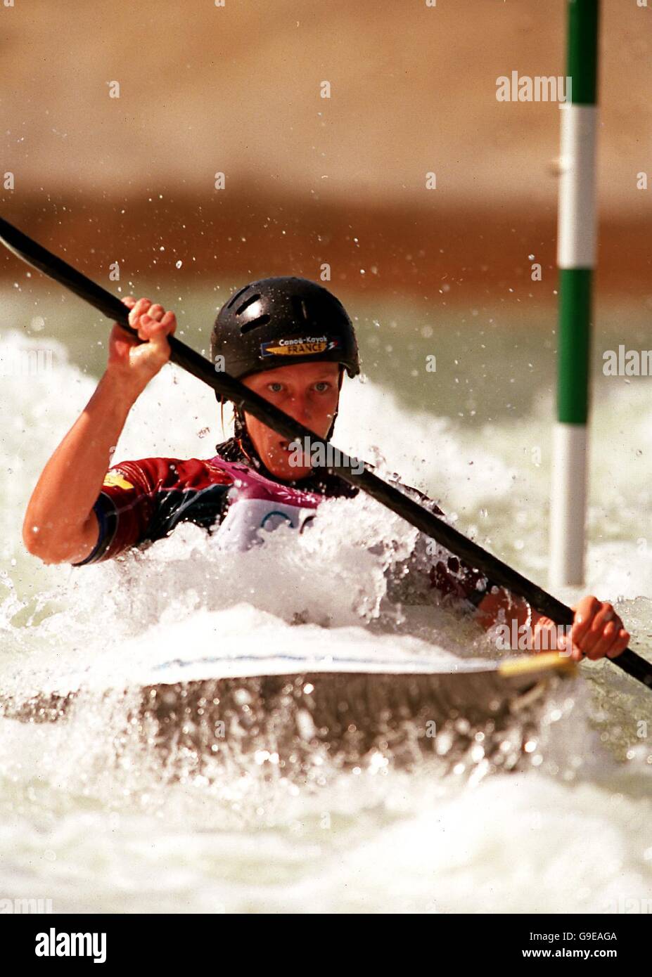 Canoeing Sydney 2000 Olympics Women's K1 Final Stock Photo Alamy