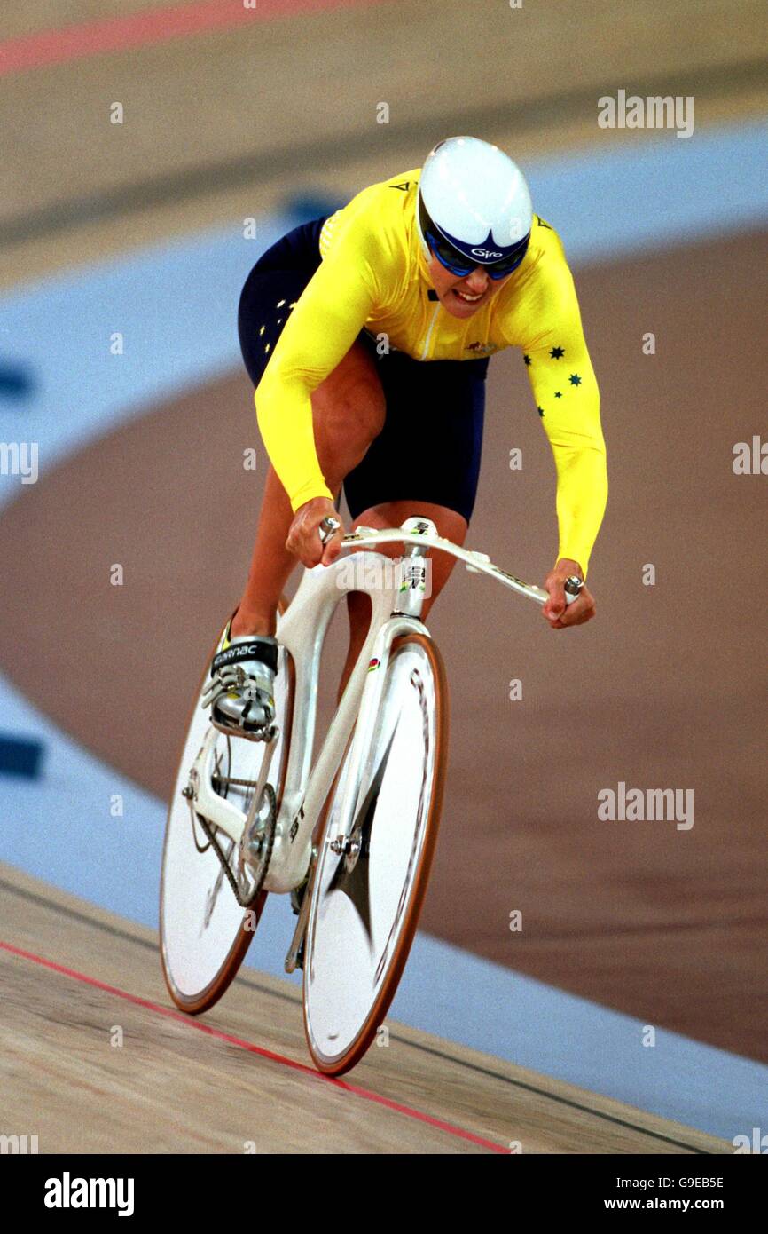 Sydney 2000 Olympics Cycling 500m Time Trial Stock Photo Alamy