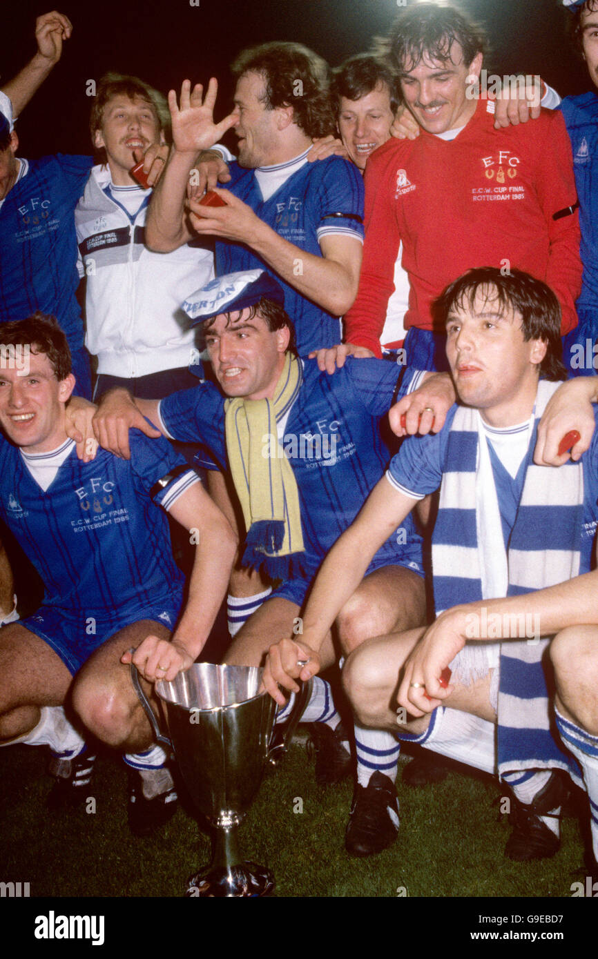 Soccer european cup winners cup final everton v rapid vienna hires