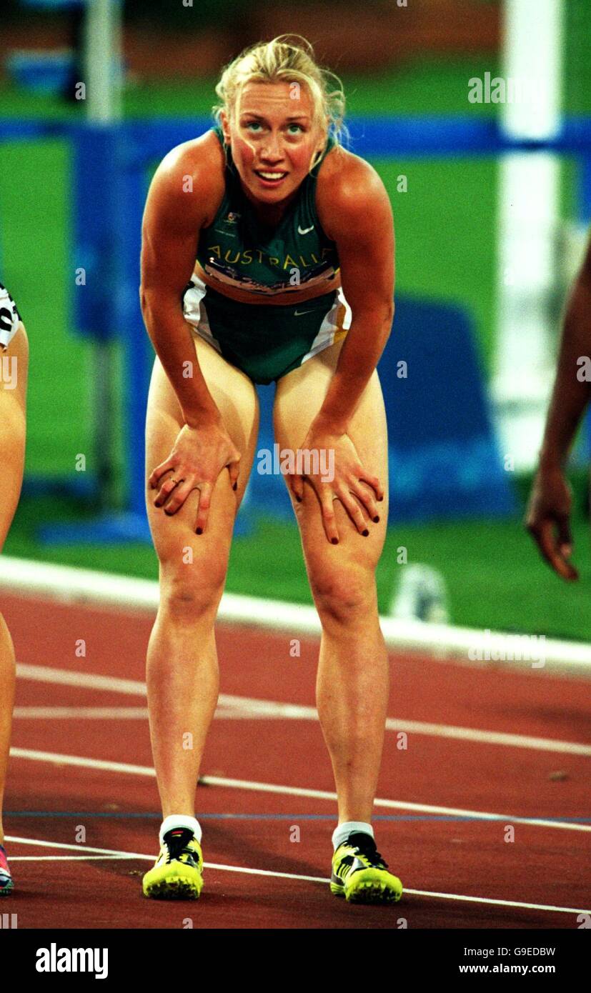 Sydney 2000 Olympics - Athletics - Women's 800m - Qualifying Heat Stock Photo