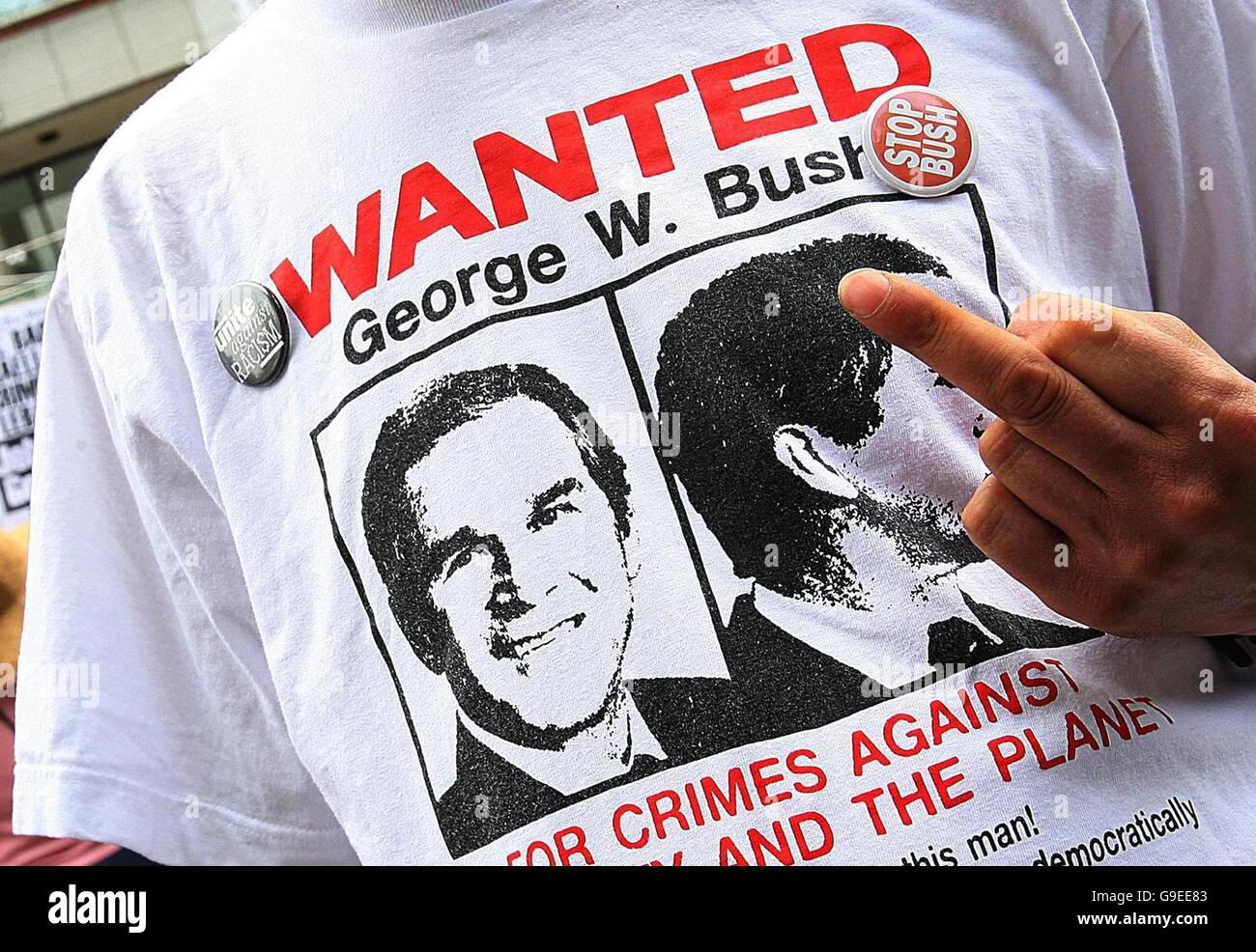 anti george bush shirt