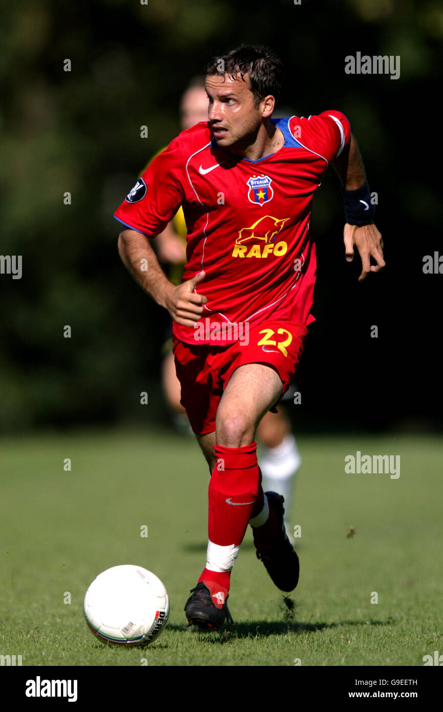 Soccer - UEFA Champions League - Group E - Real Madrid v Steaua Bucuresti -  Santiago Bernabeu. Sorin Paraschiv, Steaua Bucuresti Stock Photo - Alamy