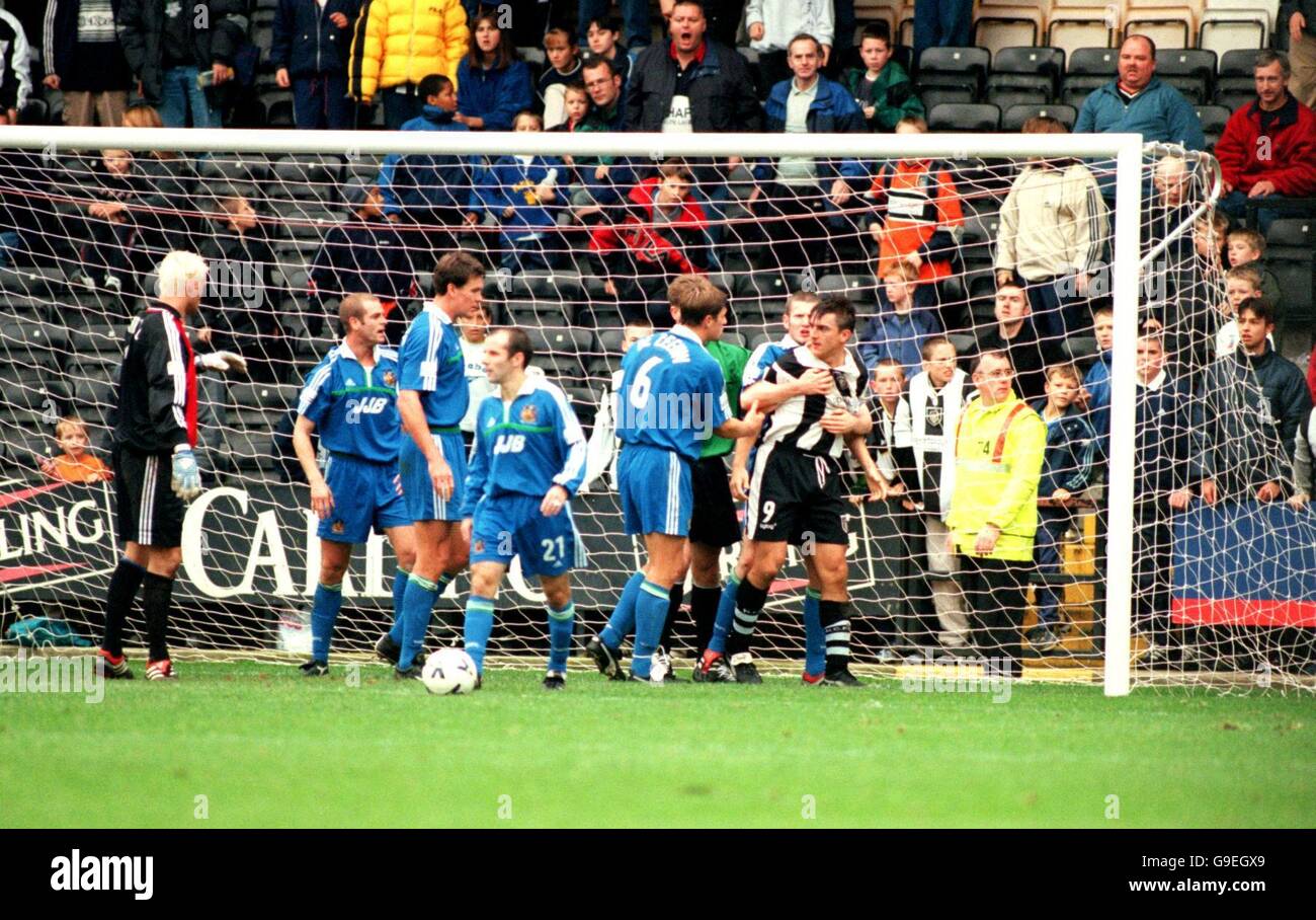 Soccer - Nationwide League Division Two - Notts County v Wigan Athletic Stock Photo