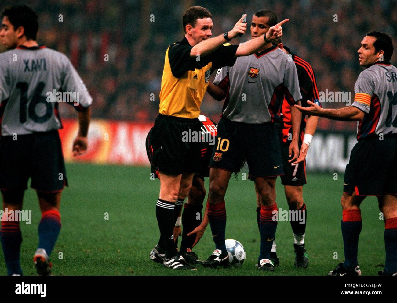From which ac milan scored their second goal hi-res stock photography