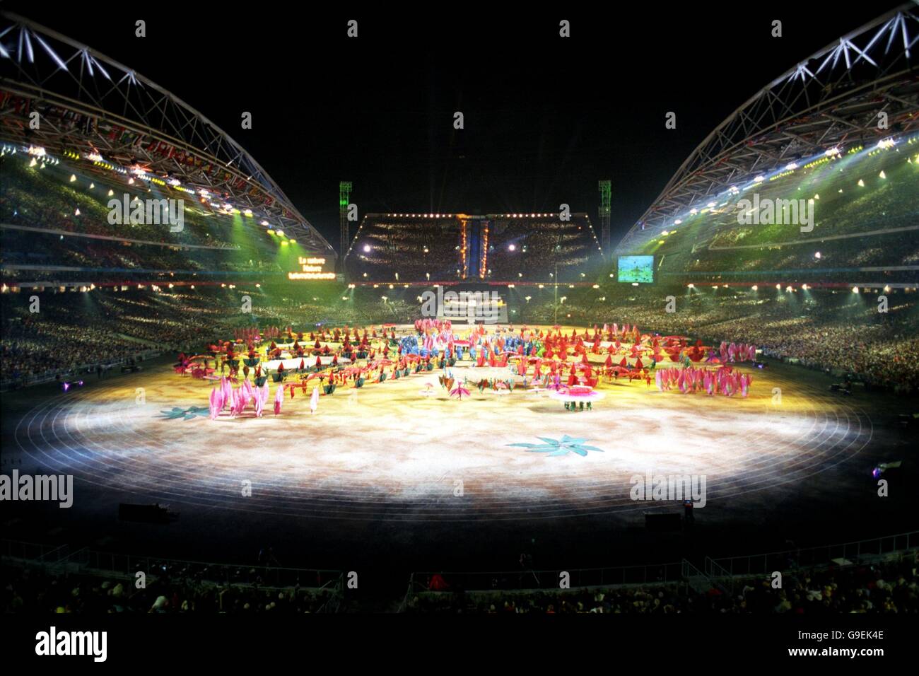 Sydney 2000 Olympics Opening Ceremony. General View of the opening