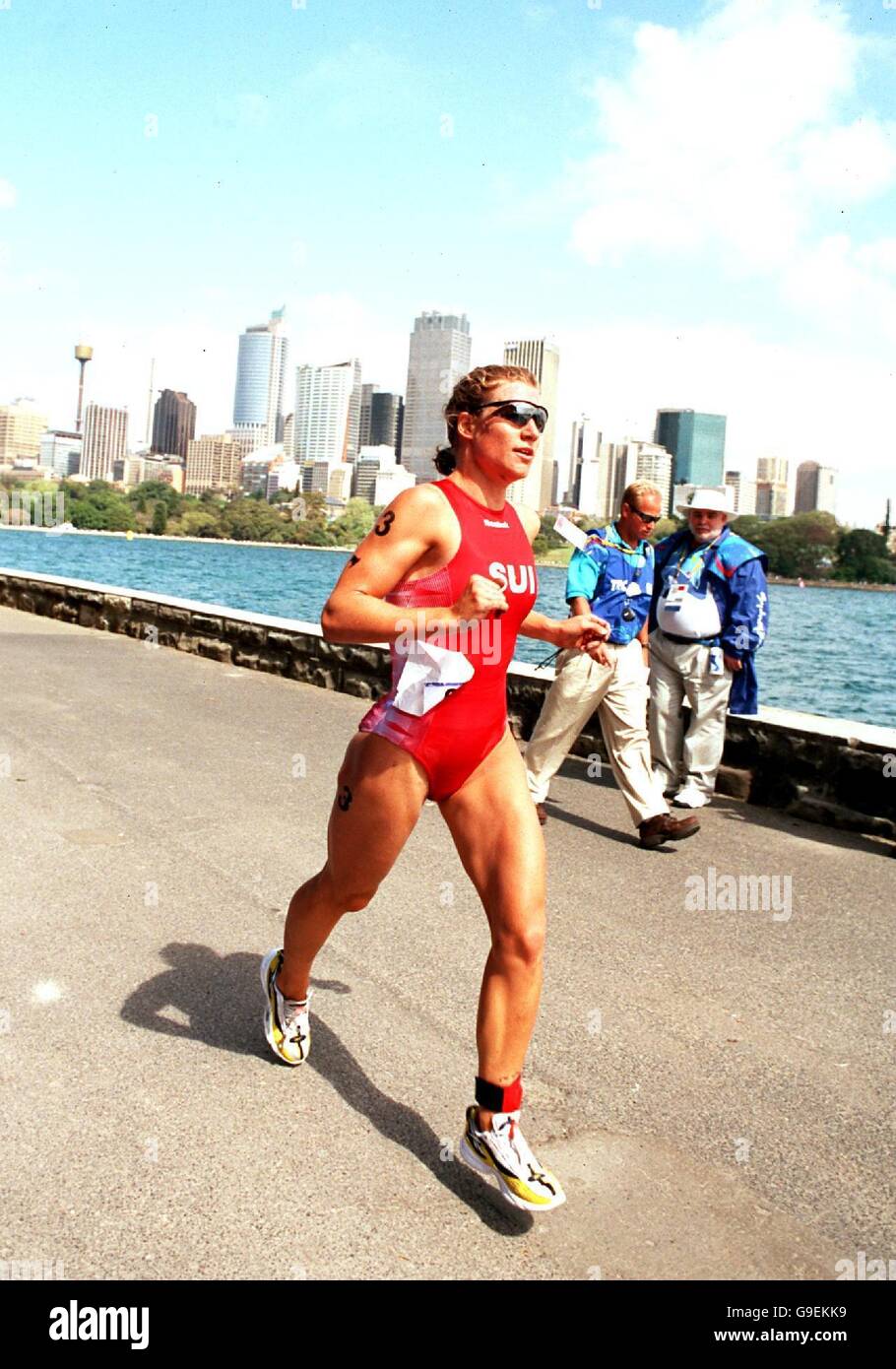 Women's Triathlon Sydney 2000 Olympics Stock Photo Alamy